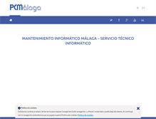 Tablet Screenshot of pcmalaga.com